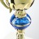 Cup 101, award figure, gold, plastic stand, 34 x 12 x 8.5 cm.