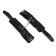 Handcuffs are carnival, black color