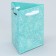 Gift package for flowers is triangular, packaging "Be happy", 12 x 8.3 x 9.6 cm
