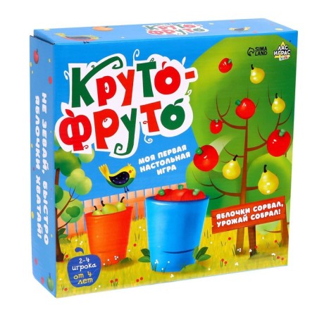 My first board game "Cool Fruo", 2-4 players, 4+-11