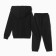 A set for a boy (jumper, trousers), black color, height 122 cm