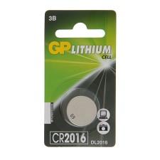 Battery lithium GP, CR2016-1BL, 3B, blister, 1 pc.