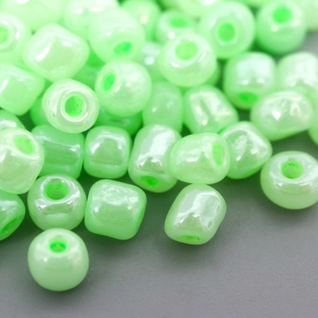 Glass glass 6/0 "Color middle. Salad" 30 g-1