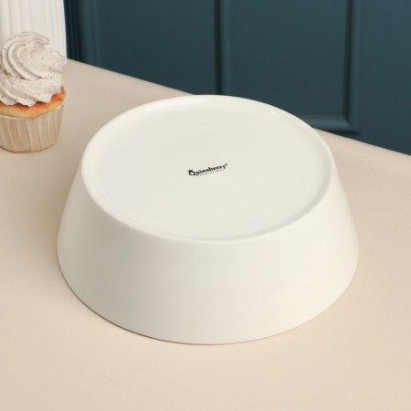 Porcelain salad, 1.7 l, d = 23 cm, white-2