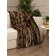 Buenas noches blanket, size 220x240 cm, beige color