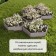 Galvanized flowerbed, d = 80 cm, h = 15 cm, Greengo
