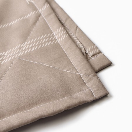 Lovelife 2 span “Beige cage”, 180x210 ± 5cm, microfiber, 100% p/e-1