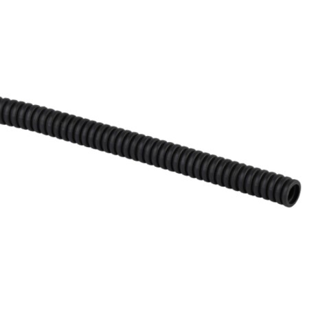 Pipe corrugated PND ERA GOFR-16-100-HD-T heavy black d 16 mm, with probe, 100 m