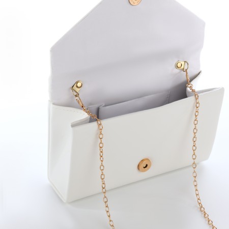 Female bag on a magnet, white color-4