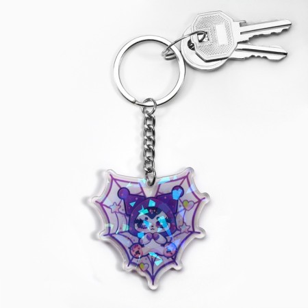 Holographic Kiromi Key Trick, 5 x 5 cm-4