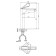 Mixer for the sink Rush Nevis NE1735-11BLASK, single-leaf, black