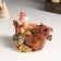 Piglite Polystone "Dragon on a Paradon boat" MIX 12x6.8x7.8 cm