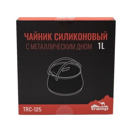 TRAMP kettle folding silicone 1 l, olive color-6