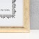 Photo frame plastic 30x40 cm "Substruction of the waves" gold 42.6x32.6x1 cm