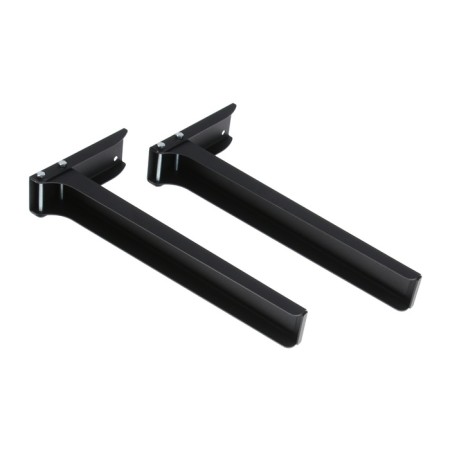 SL-01 bracket, for a microwave, fixed, up to 40 kg, 313 mm, metallic, black-2