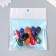 Beads for creativity Plastic "Stone-row" set 10 pcs mix 1.4x1.4x2.5 cm