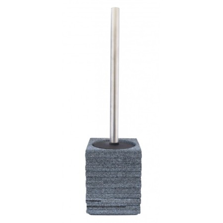 Brick toilet brush, gray color