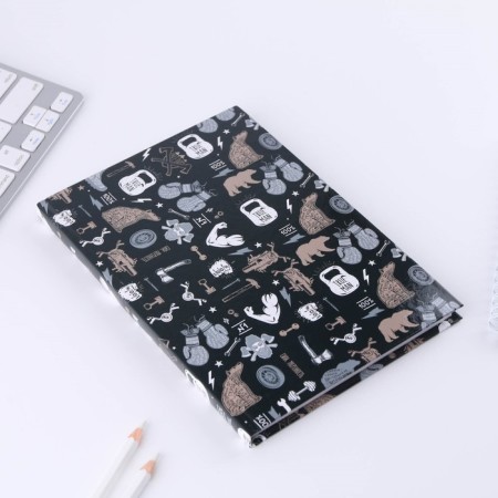 Diary in a solid cover A5, 80 liters "Strength, confidence"-1