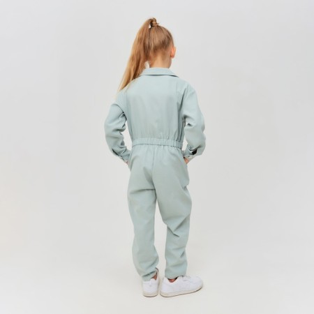 Комбинезон для девочки MINAKU: Casual collection KIDS цвет мятный, рост 146-2
