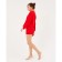 Women's pajamas (sweatshirt, shorts) minku: Home Collection Red color, rr 54