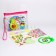 Set with strands, tattoos, rhinestones, purse