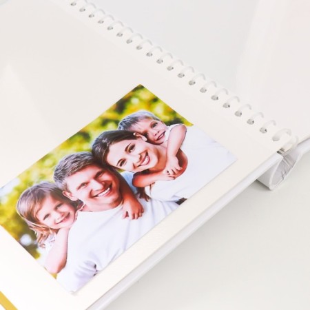 Photo album for 10 magnists 23x28 cm, int. spiral "Bright Wedding" July-3