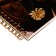 Notebook B5, 60 sheets in the cage on the crest "Night flowers", on a solid substrate, cover cardboard, lamination Soft Touch, foil embossing, block 70 g/m2