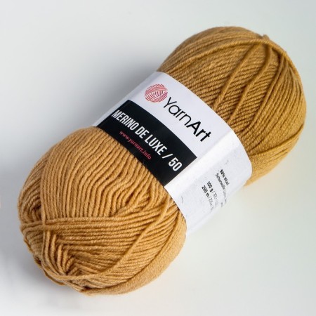 Yarn "Merino de Luxe 50" 50% wool, 50% acrylic 280m/100g (511)-1