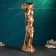 Figure "Sofia" 32x20x85cm, gold