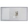 A4, 50 mm registrar, Erichkrause Granite, assembled, plastic pocket, blue, capacity of 350 sheets