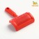Puchoderma without drops semicircular, 8.5 x 13 cm, red