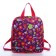 Baby backpack on lightning, external pocket, lilac color