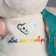 Soft toy "Little Friend", Bear in a blue jacket