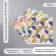 Scrapbooking paper bilateral "snake and bright circles" density 180 grams set 5 pcs 30.5x32 cm