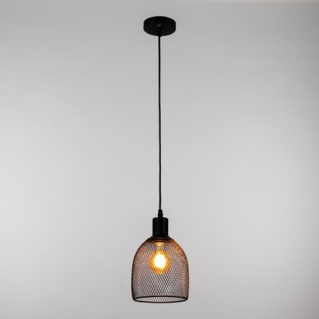 Bayerlux lamp "Hemispar" 1x40W E27 black 16x16x120 cm.-1