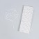 Set of dishes "Happy Birthday", silver stars