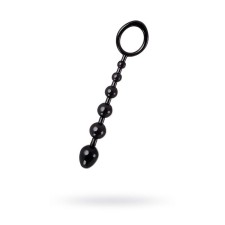 Anal chain Toyfa A-Toys, TPE, Black Color, 19.8 cm