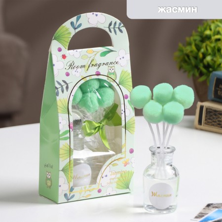 Aromatic diffuser with "Spring" decor, 30 ml, jasmine, "wealth of aroma"