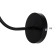 Bra 2530/1 E27 40W Black 12x16 cm