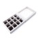Folding box under 12 sweets, white, 19 x 15 x 3.6 cm