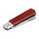 A universal folding tundra knife, a wooden handle, a straight blade, stainless steel