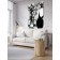 Decorative panel with photo printing "Little Black Dress", vertical, size 150x200 cm