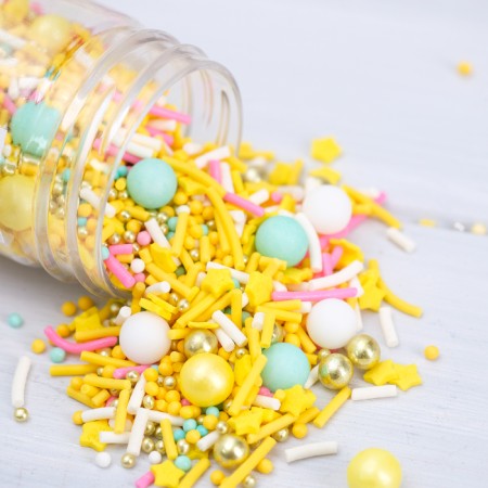 Sprinking confectionery Mixie "Lemon Sawdock", 50 g-1