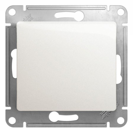 Schel000661 Glossa switch mechanism, 1 key, joint venture, 10a, iP20, pearl color