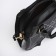 Youth bag with zipper, black color