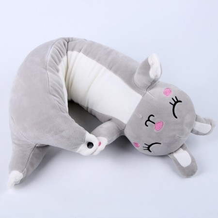Pillow for traveling soft toy "Bunny"-2