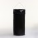 Cosmetic bag with lightning, black color