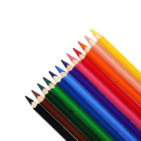 Pencils Jumbo 12-I-N 3142 Triocolor Bear, thicken, trihedral, cards/un-2