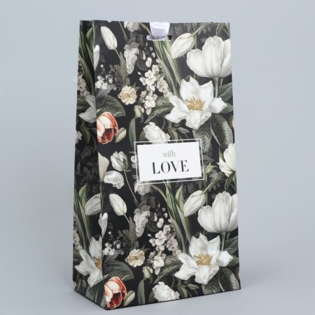 Gift package with tape, packaging, “I love you very”, 13 x 23 x 7 cm-2
