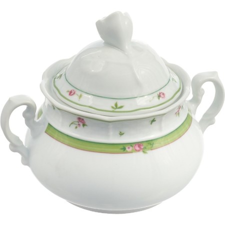 Menuet sugar, decor "Rose, green layering", 350 ml-1
